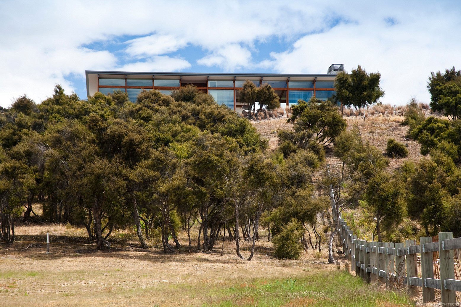 Johnston Architects 006 Residential Architects Board Marked Concrete House Plans Otago