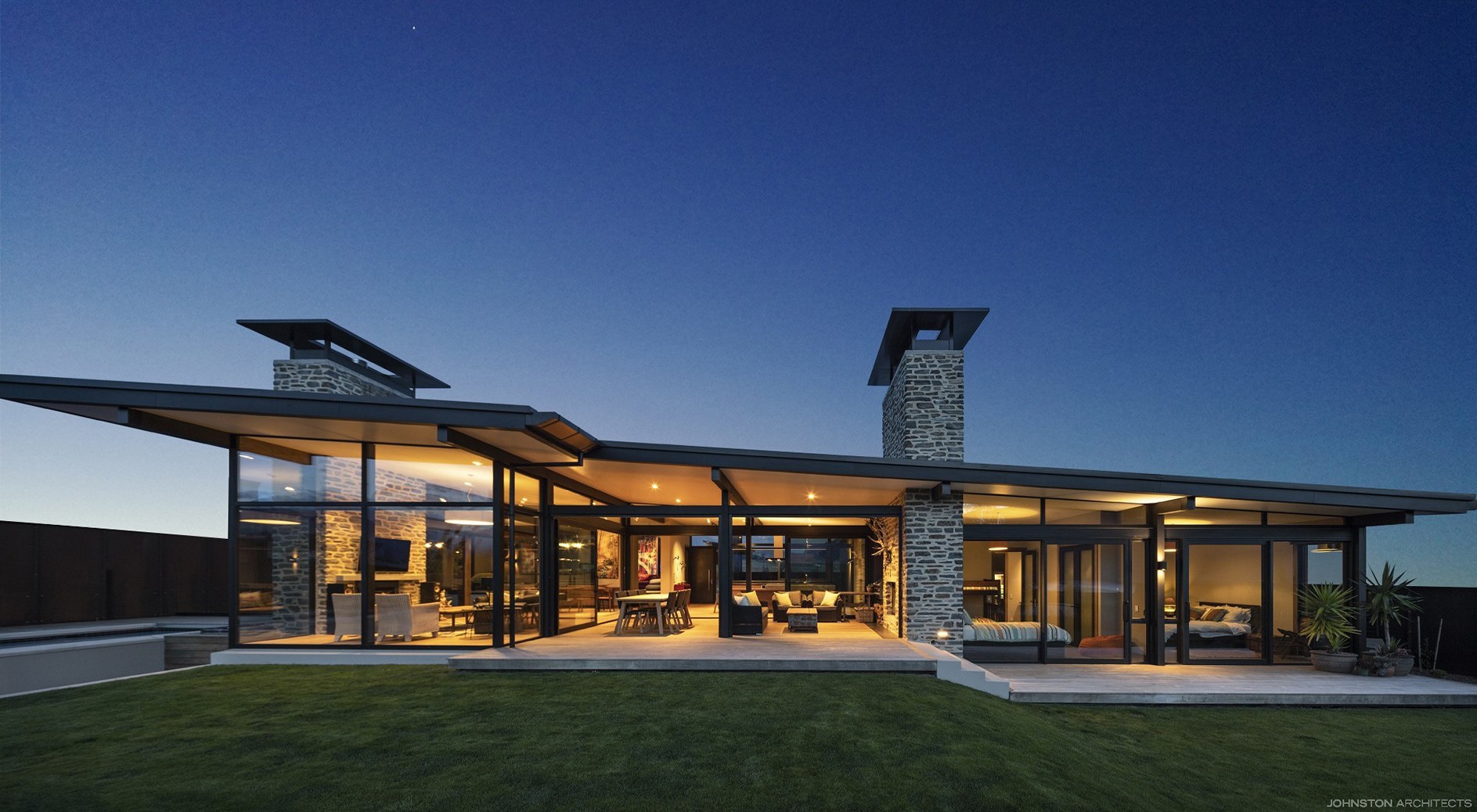 Johnston Architects 001 Holiday House Wanaka Residential Architects
