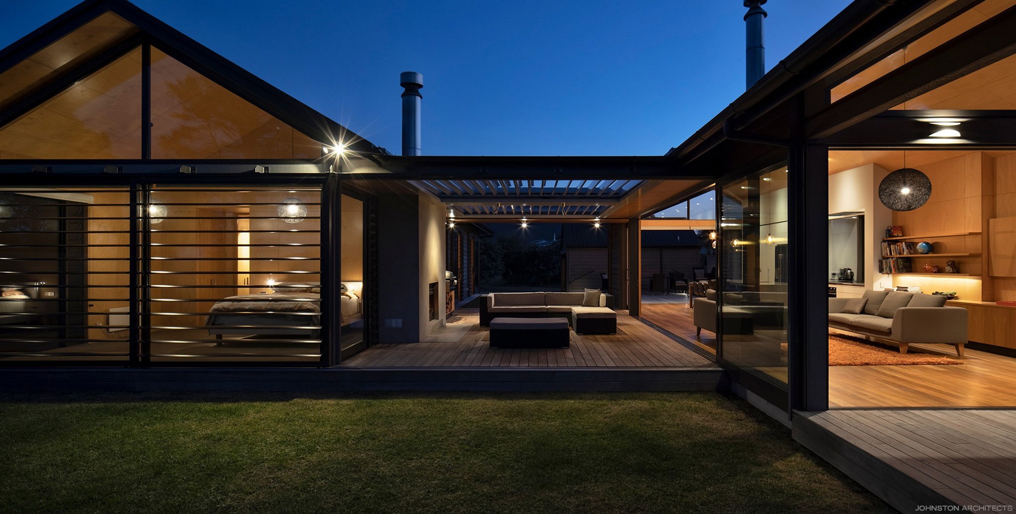 Johnston Architects 004 New House Design Outdoor Room Coromandel