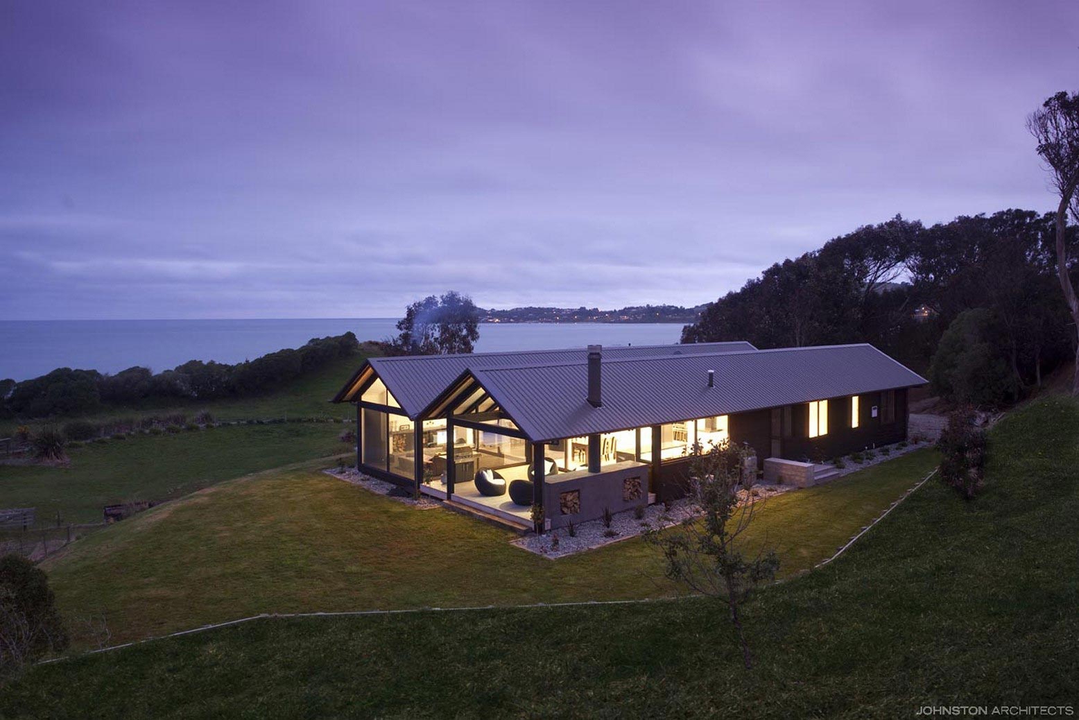 Johnston Architects 001 Beach House Moeraki Otago